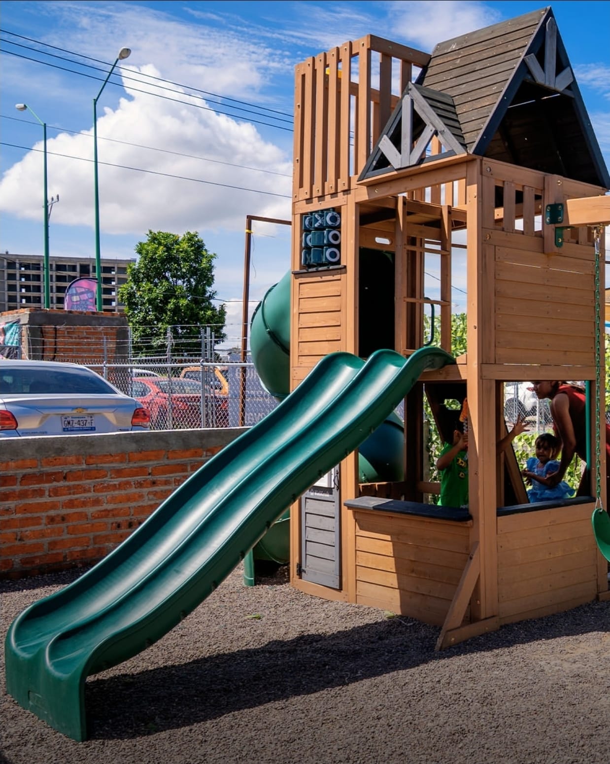 Área infantil del restaurante La Barbacha